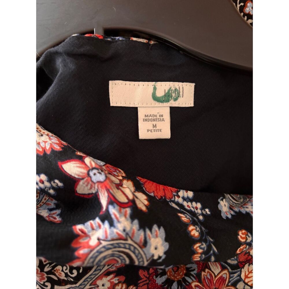 J. Jill Paisley Print Split Back Dress - Picture 5 of 5